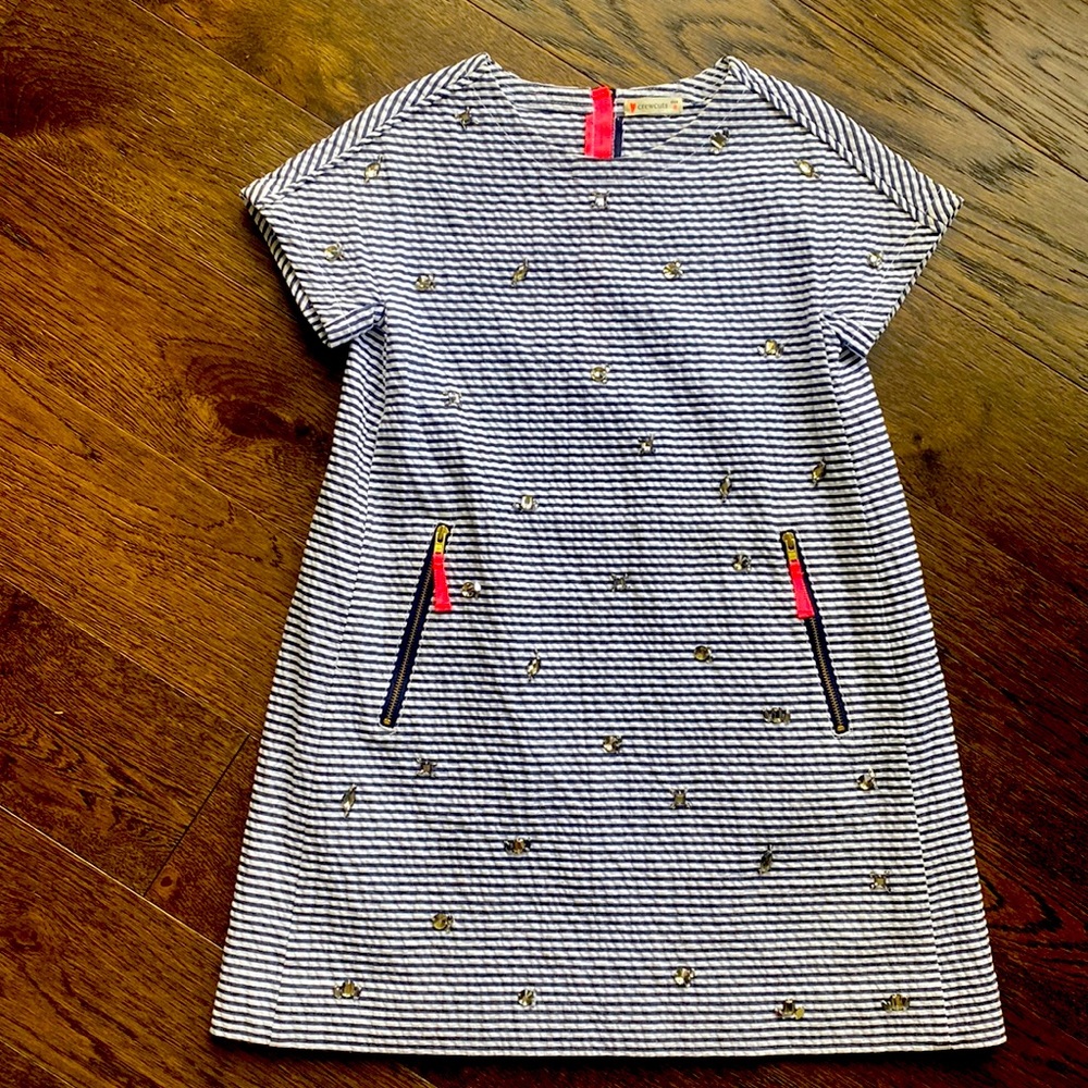Crewcuts seersucker dress